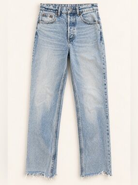 Zara Light Wash Straight-Leg Jeans / Teen Tween Denim / Women’s Fall Fashion